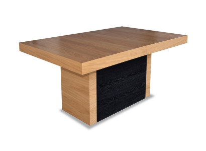 Luxus Esstisch Designer Holz Tische Möbel Säulen Tisch Esszimmer 110x250/490cm