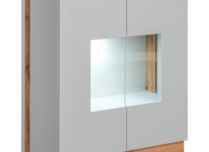 Modern Vitrine Wohnzimmer Wohnwand Schränke Luxus Holzmöbel Neu
