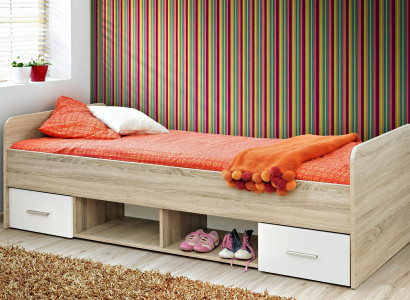 Jugendbett Jugendzimmer Modern Kinderbett Designer Stil Bett Kinderzimmer Neu