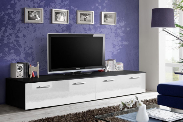 TV Ständer RTV Lowboard Designer Holz Einrichtung Modern Wohnzimmer