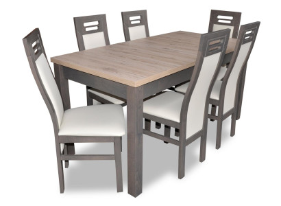 Esszimmer 6x Lehnstühle 7tlg Set Klassische Garnitur Esstisch Stuhl Gruppe Luxus