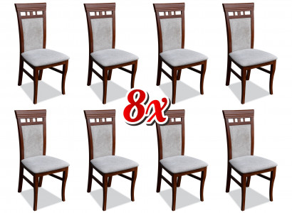 Esszimmer Komplette Sitzgruppe Design Stuhl Set Stühle 8x Garnitur Gruppen Neu
