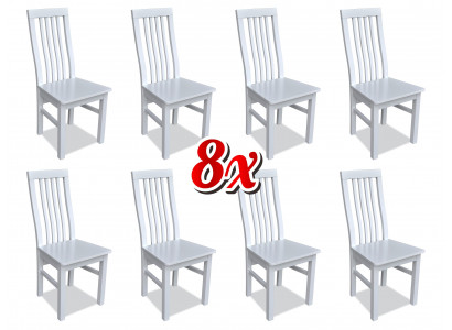 Esszimmerstuhl Designer Stühle Esszimmerstühle Neu Set 8x Stoff Massivholz Stuhl