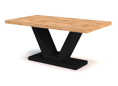 Esstisch Tisch Luxus Esszimmer Wohnzimmer Holz Design Tische Neu 160cm