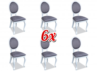 Esszimmer Stuhl Set Garnitur Lehn Stühle Komplett Gruppe Wohnzimmer 6x Stück Neu