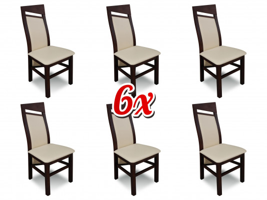 Esszimmerstuhl Stoff Polster Stühl Gastro Esszimmer Set 6x Massivholz Sessel