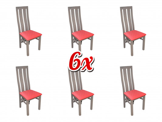 Esszimmer Garnitur 6x Stück Esszimmer Stuhl Set Stühle Garnitur Komplett Gruppe