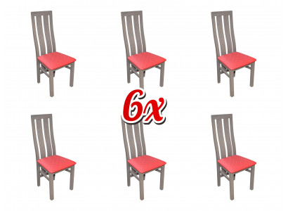 Esszimmer Garnitur 6x Stück Esszimmer Stuhl Set Stühle Garnitur Komplett Gruppe