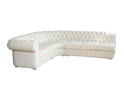 Ecksofa Chesterfield Sofa Ledersofa Polster Eck Couch Garnitur Couch Klassisch