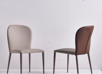 Esszimmermöbel Designer Beiger Stuhl Moderne Holz Möbel Neue Lehnstühle