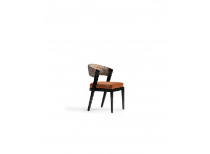 Küchenstühle Esszimmerstühle Stuhl Set 6tlg Stühle Orange Gruppe Holz