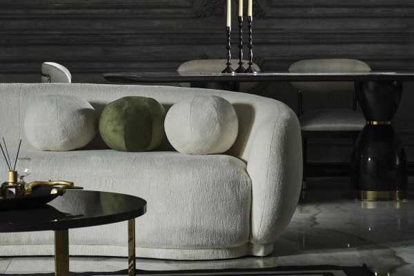 Sofagarnitur Garnitur Stoffsofa Weiß Polstersofa Modern Set 2tlg Sofa
