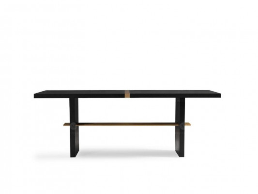 Esstisch Esszimmertisch Tisch Esszimmer Holz Schwarz Esszimmermöbel