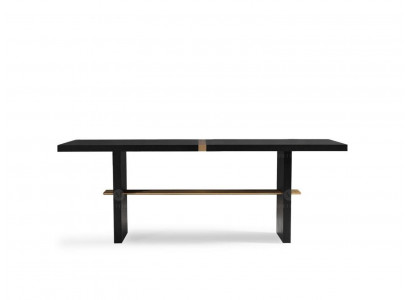 Esstisch Esszimmertisch Tisch Esszimmer Holz Schwarz Esszimmermöbel