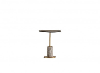 Beistelltisch Kaffeetisch Sofatisch Couchtisch Holz Braun Rund Tisch