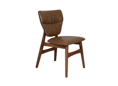 Brauner Esszimmer Stuhl Designer Lehnstuhl Luxus Stilvoller Sessel Neu