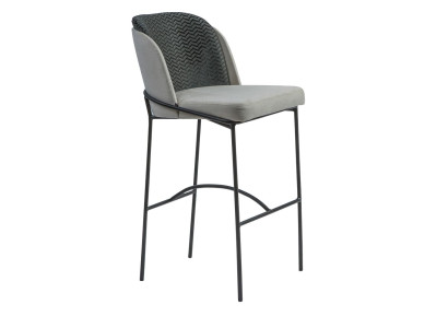 Esszimmer Barhocker Design Bar Stühle Polster Stuhl Moderne Grau