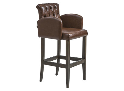 Moderne Barhocker Holz Stuhl Hocker Bar Esszimmerstuhl Luxus Möbel