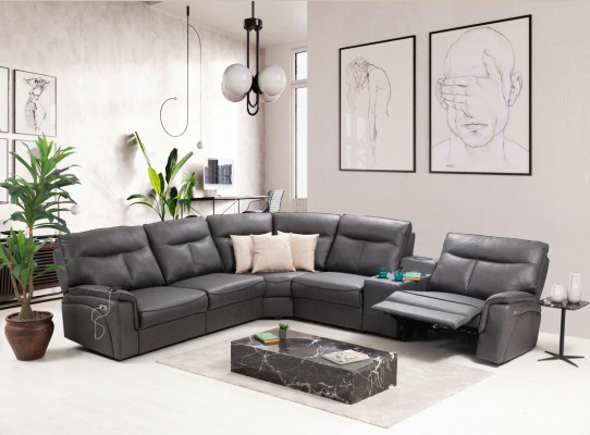 Design Ecksofa L-Form Sofa Couch Luxus Polster Möbel Modern Eckgarnitur Neu