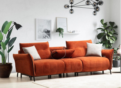 Viersitzer Sofa Couch Luxus Wohnzimmer Designer Modern Möbel Neu
