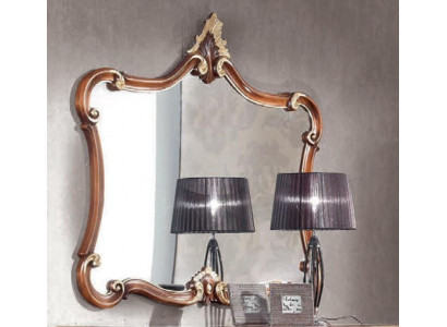 Italienischer Wandspiegel Klassischer Spiegel Möbel Holz Luxus Einrichtung Neu