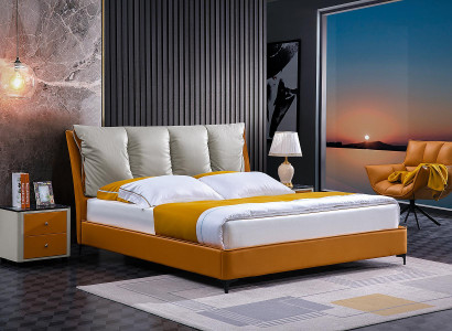 Edles Bett 3tlg Set Nachttisch Möbel Schlafzimmer Luxus Matratze Bettgestell Neu