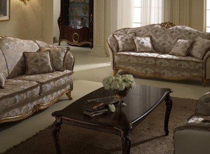 Sofa Sofagarnitur 3+3 Set Sitz Design Polster Sofas Couch Garnitur arredoclassic