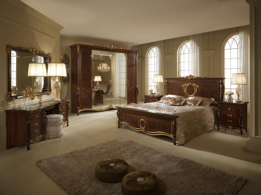 Kleider Schrank Design Kleiderschränke Spiegel Möbel Wohnen Holz Arredoclassic