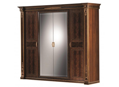 Kleiderschrank Schlafzimmer Holz Schrank Modern Stil Luxus Schränke Klassisch