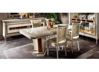Esstisch Esszimmer Set Essgruppe Möbel Tisch 5tlg Stuhl 4x Stühle arredoclassic