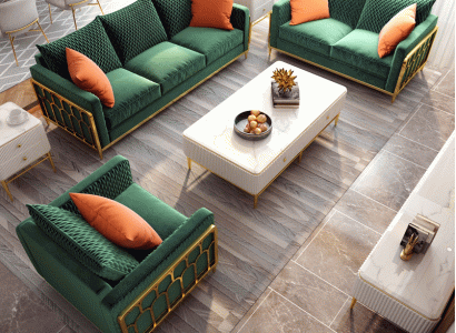 Sofa Leder Couch Polster Sitz 3+2+1 Sitzer Garnitur Design Couchen Sofas
