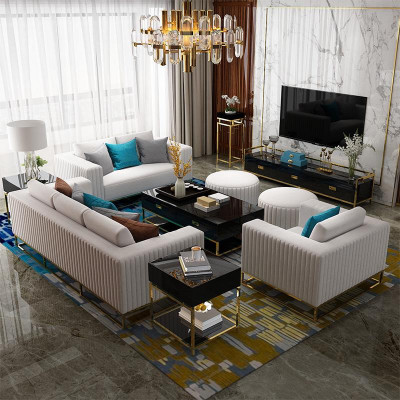 Sofagarnitur 3+2+1 Sitzer Set Couchen Design Sofa Polster Modern Couch