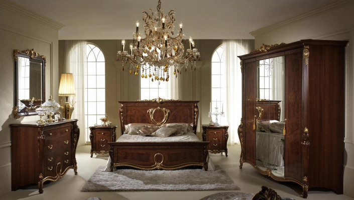 Italienische Schlafzimmer Möbel Polster Doppel Bett Luxus Design Betten Ehe Neu