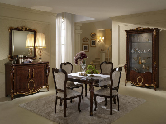 Esstisch Tisch Esszimmer Tische Holz Jugendstil Italienische Möbel