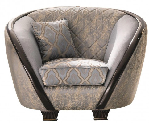 Design Sessel Stoff Couch Sofa Polster Sofas Sessel Fernseh 1 Sitz arredoclassic