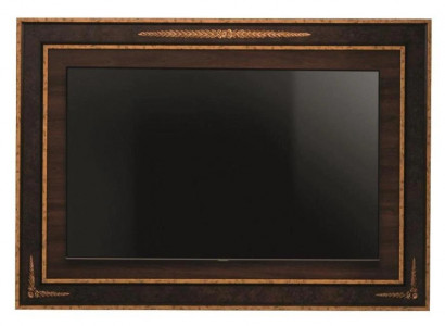 tv Wand Paneel Verkleidung Holz Barock Luxus rtv Wohnzimmerwand Fernseh Möbel