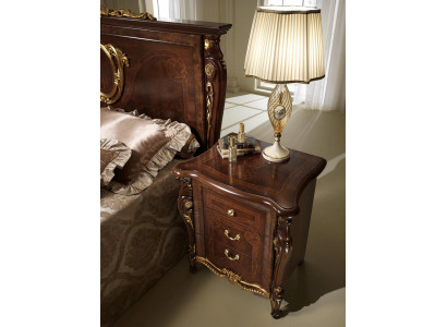 Design Nachttisch Konsole Beistell Tische Schlaf Zimmer Konsolen Holz Luxus Neu