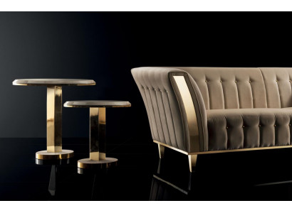 Couchtisch Luxus Design Couch Tisch Kaffee Beistell Tische Wohnzimmer Rund Tisch