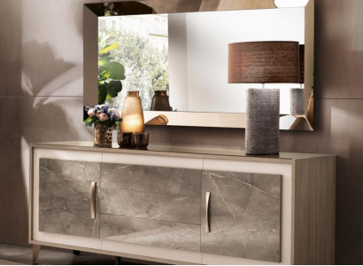 arredoclassic Kommode Anrichte Side Low Board Schrank Wohn Zimmer Regal Luxus