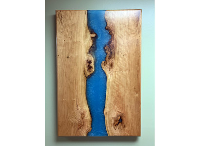 Esstisch River Table Massiv Tische 220x100 Flusstisch Meer Waterfall Epoxidharz