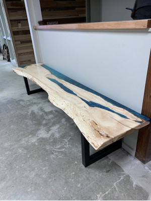 Konsolentisch Beistell Epoxid Tisch Sideboard Konsolentisch Wandtische Epoxy Neu