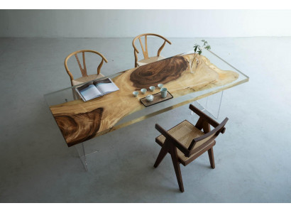 Epoxidharz Esstisch River Table Massiv Tische 200x90 Flusstisch Neu