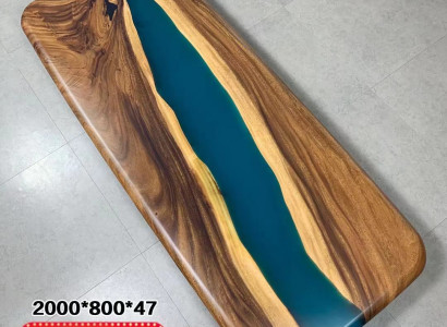 Esstisch Design Tisch Moderne Tische Meer Ozean Fluss Möbel 200x80