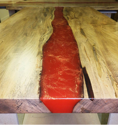 Epoxidharz Epoxy Fluss Maßanfertigung Tisch Echtes Holz Preis 1qm Tische Resin