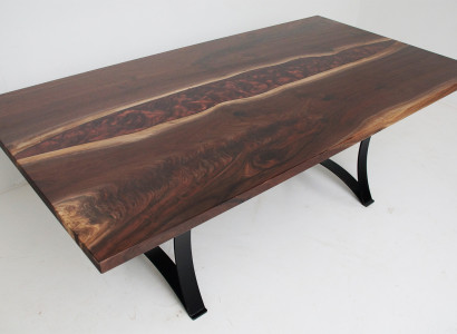 Maßanfertigung Tisch Epoxidharz Epoxy Resin Fluss Holz Echtes Preis 1qm Tische