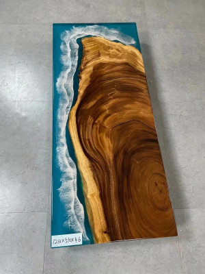 Beistelltisch Couchtisch Epoxy Möbel Designer Tisch Epoxidharz Tische