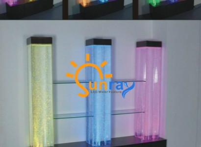 LED Regal Bar Wasser Wand Säule Beleuchtete Wasserwände Bar Theke Regal Möbel