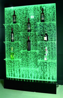 Beleuchtet Led Regale Designer Wasser Wand Bar Regal Säule Wassersäulen