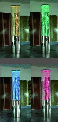Luxus Säule Wassersäulen Wasser Wand Säulen 220cm Edelstahl