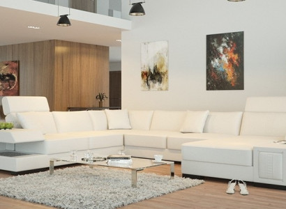 Wohnzimmermöbel Modernes U-förmiges Ecksofa Stilvolles Design für Ihr Zuhause